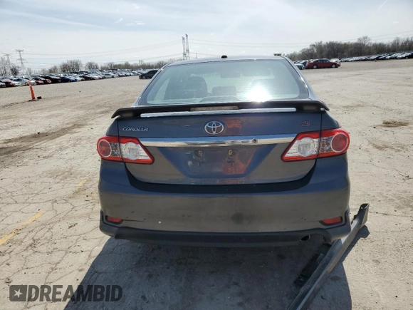 2011 Toyota Corolla L with VIN 2T1BU4EEXBC624101, listed as a Copart auction lot 51277935 with 122,057 mi miles and Salvage Title. Bid and sale history available at carsss.com. Image 6.