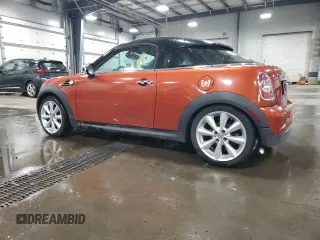 2012 MINI Cooper Coupe with VIN WMWSX1C53CT163839, listed as a Copart auction lot 51333995 with 118,324 mi miles and Clean Title. Bid and sale history available at carsss.com. Image 2.
