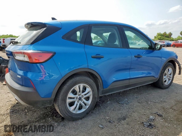 2020 Ford Escape S with VIN 1FMCU0F62LUA31742, listed as a Copart auction lot 58358045 with 28,478 mi miles and Salvage title. Bid and sale history available at DreamBid. Image 3.