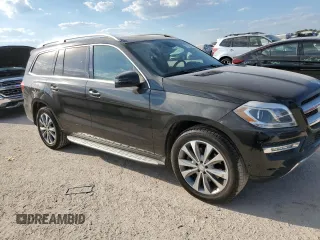 2016 Mercedes-Benz GL with VIN 4JGDF6EE2GA628925, listed as a Copart auction lot 74132604 with 131,696 mi miles and Salvage Title. Bid and sale history available at carsss.com. Image 4.
