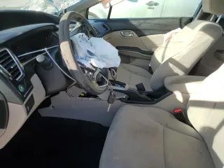2013 Honda Civic LX with VIN 19XFB2F54DE037147, listed as a Copart auction lot 46339035 with Not Provided miles and Salvage Title. Bid and sale history available at DreamBid. Image 7.