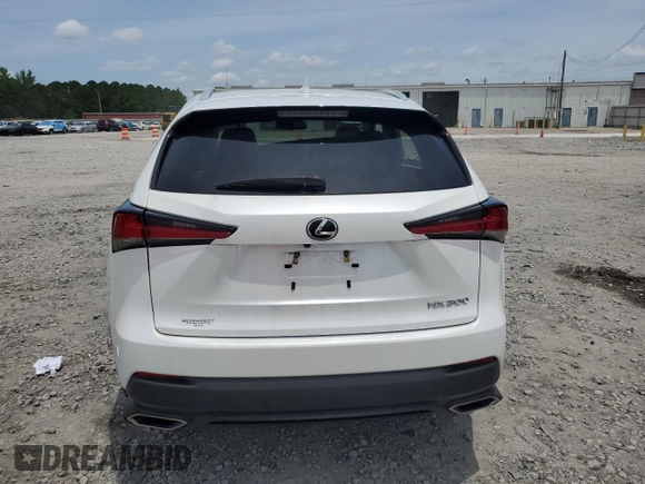 2019 Lexus NX 300 with VIN JTJYARBZ0K2122281, listed as a Copart auction lot 60300835 with 35,957 mi miles and Salvage title. Bid and sale history available at DreamBid. Image 6.