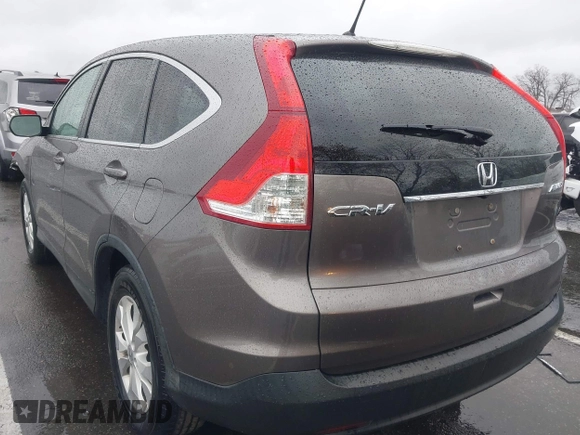 2013 Honda CR-V EX with VIN 5J6RM4H52DL004049, listed as a IAAI auction lot 42018476 with 197,334 mi miles. Bid and sale history available at carsss.com. Image 3.