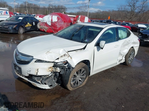 2017 Acura TLX w/Technology Pkg with VIN 19UUB1F5XHA001197, listed as a IAAI auction lot 41530789 with 65,747 mi miles. Bid and sale history available at carsss.com. Image 19.