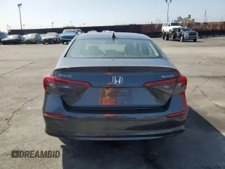 2024 Honda Civic Sedan Touring with VIN 2HGFE1F91RH303600, listed as a Copart auction lot 50323155 with 18,396 mi miles and Salvage Title. Bid and sale history available at carsss.com. Image 6.