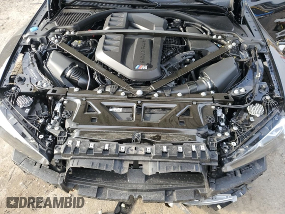 2023 BMW M4 Competition xDrive with VIN WBS43AZ05PCM59611, listed as a Copart auction lot 50389065 with 14,205 mi miles and Salvage title. Bid and sale history available at DreamBid. Image 11.