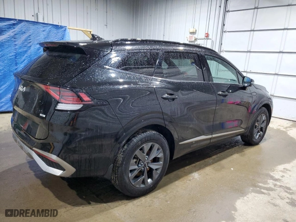 2023 Kia Sportage Hybrid SX-Prestige with VIN KNDPXCAGXP7062479, listed as a Copart auction lot 46280605 with 63,669 mi miles and Clean Title. Bid and sale history available at carsss.com. Image 3.