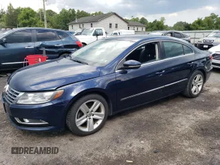 2013 Volkswagen CC R-Line with VIN WVWBP7ANXDE566991, listed as a Copart auction lot 63487954 with 127,819 mi miles and Clean Title. Bid and sale history available at carsss.com. Image 1.