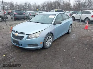 2012 Chevrolet Cruze LS with VIN 1G1PC5SH7C7277786, listed as a IAAI auction lot 41519216 with 204,127 mi miles. Bid and sale history available at carsss.com. Image 2.