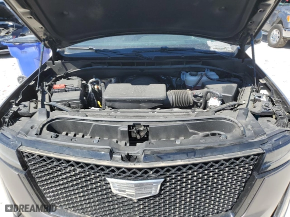 2024 Cadillac Escalade 4WD Sport Platinum with VIN 1GYS4GKL1RR207819, listed as a Copart auction lot 73347124 with 21,545 mi miles and Salvage Title. Bid and sale history available at carsss.com. Image 12.
