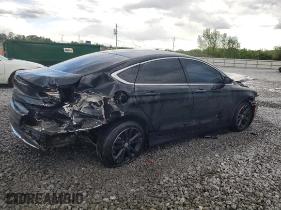 2015 Chrysler 200 Limited with VIN 1C3CCCAB1FN668265, listed as a Copart auction lot 52980235 with 167,508 mi miles and Salvage Title. Bid and sale history available at DreamBid. Image 3.
