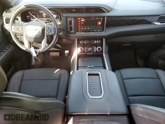 2023 GMC Yukon XL Denali with VIN 1GKS2JKL8PR328342, listed as a Copart auction lot 63427453 with 6,753 mi miles and Salvage Title. Bid and sale history available at carsss.com. Image 8.