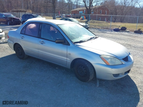 2004 Mitsubishi Lancer ES with VIN JA3AJ26E64U035168, listed as a IAAI auction lot 41625806 with 176,232 mi miles. Bid and sale history available at carsss.com. Image 1.