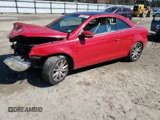 2009 Volkswagen Eos Komfort with VIN WVWBA71F59V018351, listed as a Copart auction lot 49498645 with 137,206 mi miles and Salvage Title. Bid and sale history available at DreamBid. Image 1.