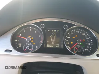 2010 Volkswagen CC with VIN WVWHN9AN6AE532487, listed as a Copart auction lot 74472224 with 119,629 mi miles and Salvage Title. Bid and sale history available at DreamBid. Image 9.