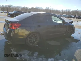 2017 Subaru WRX with VIN JF1VA1B69H9824702, listed as a Copart auction lot 46978235 with 147,213 mi miles and Salvage Title. Bid and sale history available at carsss.com. Image 3.