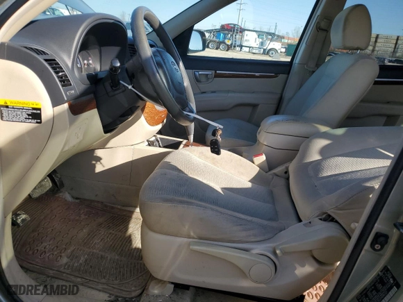 2007 Hyundai Santa Fe GLS with VIN 5NMSG13D37H099321, listed as a Copart auction lot 49317285 with 241,115 mi miles and Salvage Title. Bid and sale history available at carsss.com. Image 7.