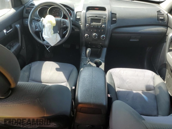 2012 Kia Sorento LX with VIN 5XYKT4A60CG233384, listed as a Copart auction lot 55022945 with 160,141 mi miles and Salvage Title. Bid and sale history available at DreamBid. Image 8.