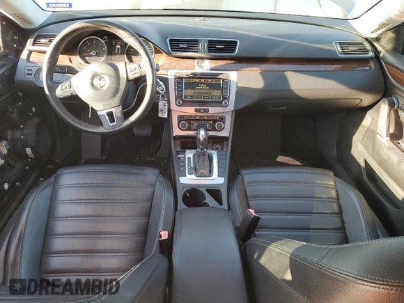 2012 Volkswagen CC Lux Limited with VIN WVWHN7AN5CE537803, listed as a Copart auction lot 82511734 with 124,416 mi miles and Salvage Title. Bid and sale history available at carsss.com. Image 8.