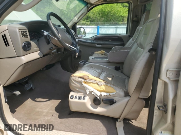 2004 Ford Excursion Limited with VIN 1FMNU43S44ED91995, listed as a Copart auction lot 55255795 with 2,792,255 mi miles and Clean Title. Bid and sale history available at DreamBid. Image 7.