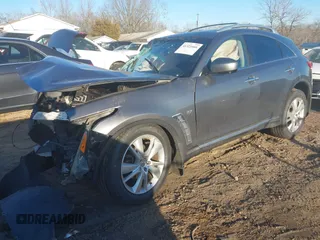 2015 Infiniti QX70 with VIN JN8CS1MWXFM480470, listed as a IAAI auction lot 41321666 with Not Provided miles and . Bid and sale history available at DreamBid. Image 16.