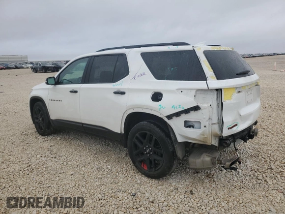 2020 Chevrolet Traverse Premier with VIN 1GNERKKW3LJ266840, listed as a Copart auction lot 47392335 with 69,811 mi miles and Salvage title. Bid and sale history available at DreamBid. Image 2.