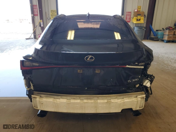 2022 Lexus IS with VIN JTHDA1D29N5119786, listed as a Copart auction lot 48182275 with 59,098 mi miles and Clean Title. Bid and sale history available at carsss.com. Image 6.