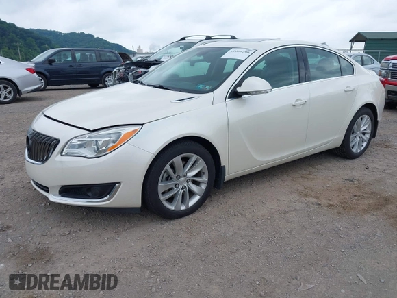 2014 Buick Regal with VIN 2G4GK5EX3E9205672, listed as a IAAI auction lot 42609290 with 54,867 mi miles and . Bid and sale history available at DreamBid. Image 2.