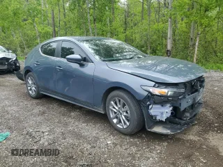 2024 Mazda 3 S Preferred with VIN JM1BPALM5R1715730, listed as a Copart auction lot 57655565 with 18,095 mi miles and Salvage title. Bid and sale history available at DreamBid. Image 4.