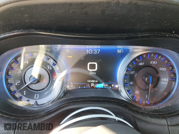 2016 Chrysler 300 S with VIN 2C3CCABG1GH229852, listed as a Copart auction lot 82442774 with 131,482 mi miles and Salvage Title. Bid and sale history available at DreamBid. Image 9.