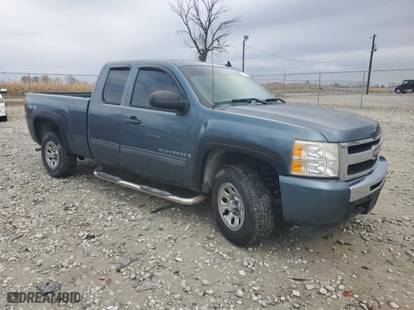 2009 Chevrolet Silverado 1500 Work Truck with VIN 2GCEK19CX91110302, listed as a Copart auction lot 77995424 with 165,123 mi miles and Salvage Title. Bid and sale history available at carsss.com. Image 4.
