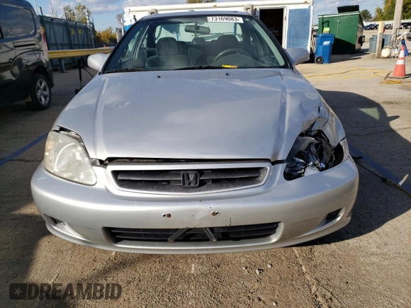 2000 Honda Civic EX with VIN 1HGEJ8244YL034570, listed as a Copart auction lot 73169083 with 88,266 mi miles and Salvage title. Bid and sale history available at DreamBid. Image 5.