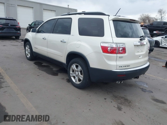 2008 GMC Acadia SLT1 with VIN 1GKEV23708J230207, listed as a IAAI auction lot 41922291 with 246,017 mi miles and . Bid and sale history available at DreamBid. Image 3.