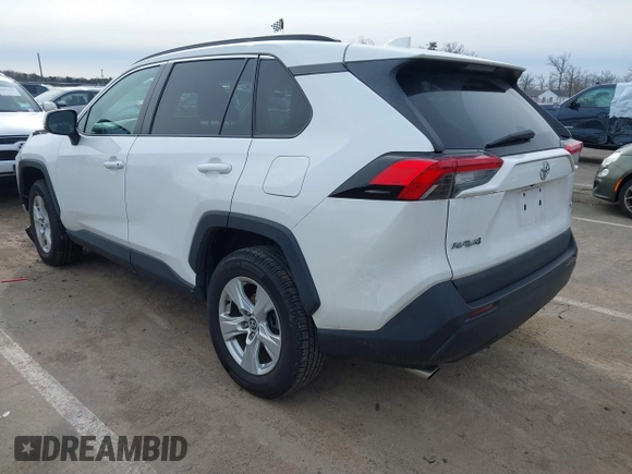 2020 Toyota RAV4 XLE with VIN 2T3P1RFV0LC075978, listed as a IAAI auction lot 41609384 with 72,983 mi miles. Bid and sale history available at carsss.com. Image 3.