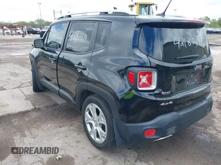 2015 Jeep Renegade Limited with VIN ZACCJADT3FPC34091, listed as a IAAI auction lot 42182599 with 100,610 mi miles and . Bid and sale history available at DreamBid. Image 3.