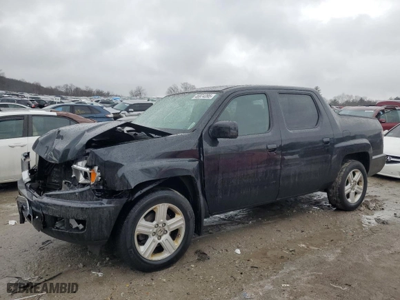 2014 Honda Ridgeline RTL with VIN 5FPYK1F57EB006500, listed as a Copart auction lot 46974395 with 89,708 mi miles and Clean Title. Bid and sale history available at carsss.com. Image 1.