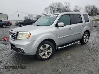 2012 Honda Pilot EX-L with VIN 5FNYF4H60CB012110, listed as a Copart auction lot 44560725 with 140,845 mi miles and Salvage Title. Bid and sale history available at carsss.com. Image 1.
