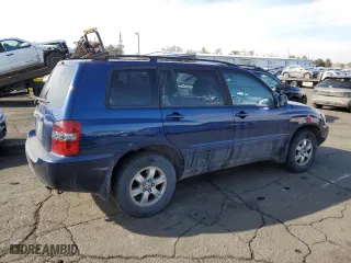 2006 Toyota Highlander with VIN JTEGP21A960120087, listed as a Copart auction lot 45334735 with 196,745 mi miles and Clean Title. Bid and sale history available at carsss.com. Image 3.