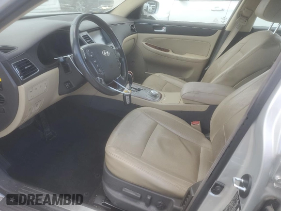 2013 Hyundai Genesis 3.8L with VIN KMHGC4DD9DU224551, listed as a Copart auction lot 61646524 with 119,757 mi miles and Clean Title. Bid and sale history available at carsss.com. Image 7.