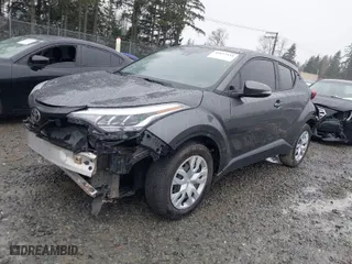 2020 Toyota C-HR LE with VIN JTNKHMBX5L1082286, listed as a IAAI auction lot 41837434 with 57,910 mi miles. Bid and sale history available at carsss.com. Image 2.