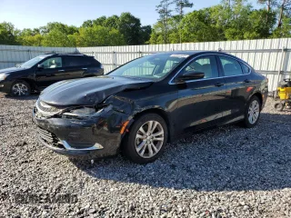 2015 Chrysler 200 Limited with VIN 1C3CCCAB2FN687889, listed as a Copart auction lot 52094895 with 166,336 mi miles and Salvage Title. Bid and sale history available at DreamBid. Image 1.