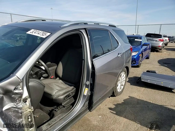 2019 Chevrolet Equinox LT with VIN 3GNAXMEU7KL336227, listed as a Copart auction lot 52414795 with 0 mi miles and Salvage Title. Bid and sale history available at carsss.com. Image 11.
