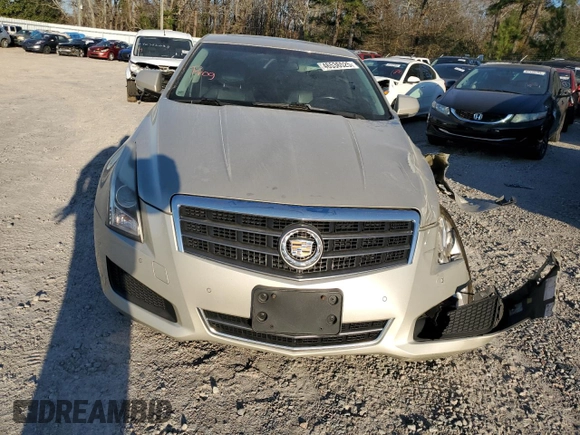 2014 Cadillac ATS Luxury AWD with VIN 1G6AH5RX9E0117273, listed as a Copart auction lot 46536525 with 126,518 mi miles and Salvage title. Bid and sale history available at DreamBid. Image 5.