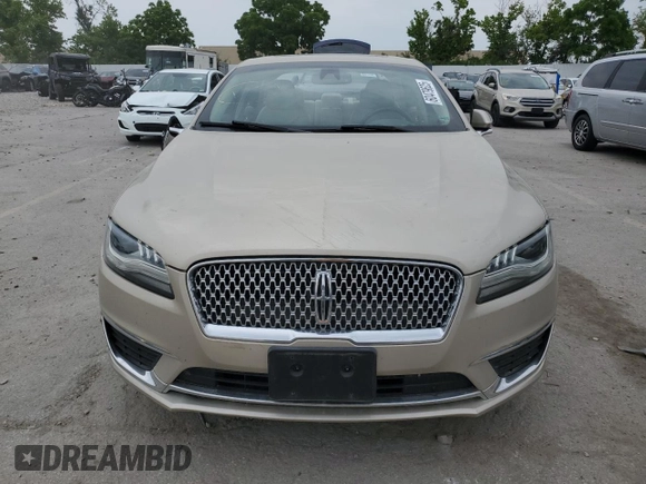 2017 Lincoln MKZ Reserve with VIN 3LN6L5E91HR643308, listed as a Copart auction lot 60479625 with 45,226 mi miles and Salvage title. Bid and sale history available at DreamBid. Image 5.