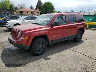 2016 Jeep Patriot Sport with VIN 1C4NJRBB9GD714864, listed as a Copart auction lot 63347685 with 56,764 mi miles and Clean title. Bid and sale history available at DreamBid. Image 1.