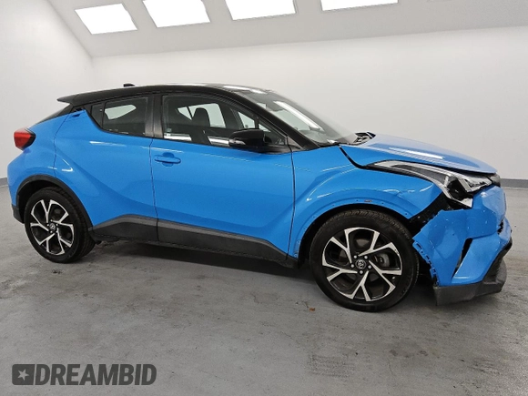 2019 Toyota C-HR XLE with VIN NMTKHMBX3KR072201, listed as a Copart auction lot 48558845 with 86,526 mi miles and Clean Title. Bid and sale history available at DreamBid. Image 4.