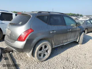 2005 Nissan Murano SL with VIN JN8AZ08T35W331589, listed as a Copart auction lot 65800264 with 193,713 mi miles and Salvage Title. Bid and sale history available at carsss.com. Image 3.
