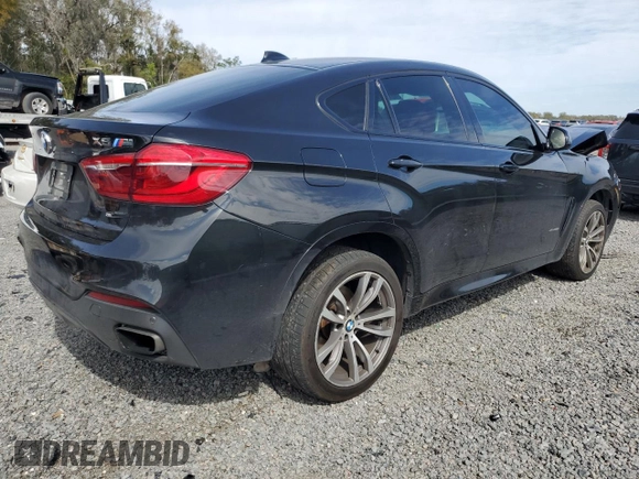 2016 BMW X6 xDrive50i with VIN 5UXKU6C50G0R33915, listed as a Copart auction lot 42183104 with 121,075 mi miles and . Bid and sale history available at DreamBid. Image 3.