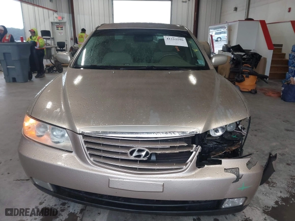 2007 Hyundai Azera GLS with VIN KMHFC46D07A201772, listed as a IAAI auction lot 41212596 with 314,234 mi miles. Bid and sale history available at carsss.com. Image 12.