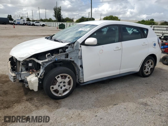 2009 Pontiac Vibe w/1SB with VIN 5Y2SP67029Z432403, listed as a Copart auction lot 75915654 with 125,062 mi miles and Salvage Title. Bid and sale history available at carsss.com. Image 1.